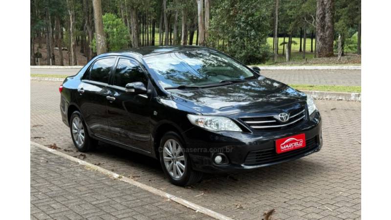 TOYOTA - COROLLA - 2012/2012 - Preta - Sob Consulta
