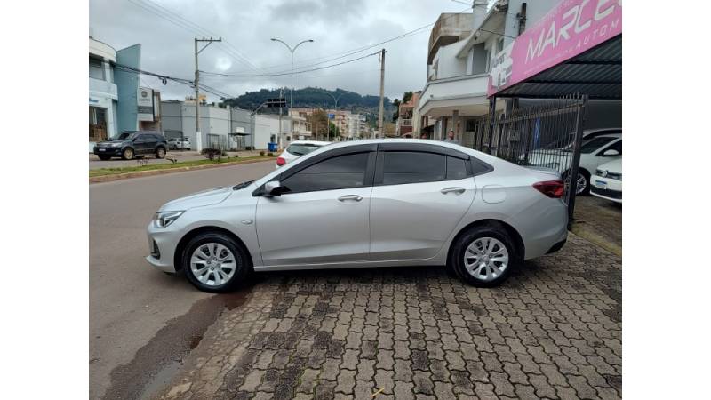 CHEVROLET - ONIX - 2020/2020 - Prata - Sob Consulta