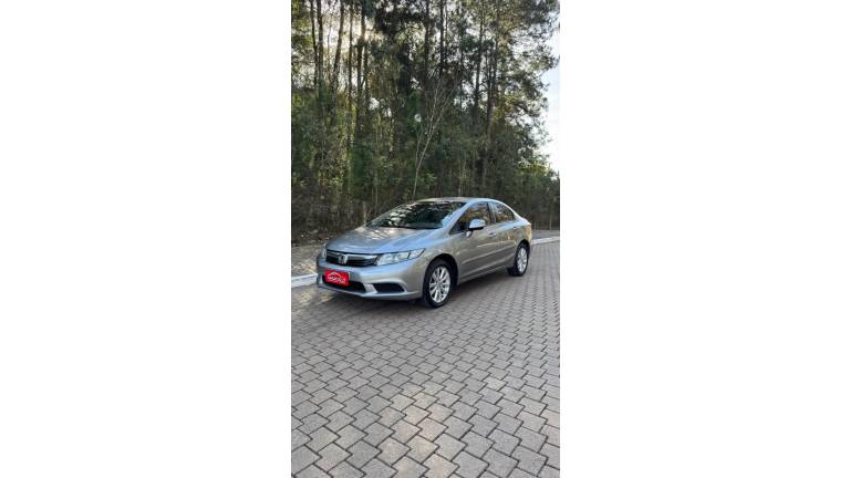 HONDA - CIVIC - 2012/2012 - Prata - R$ 67.900,00