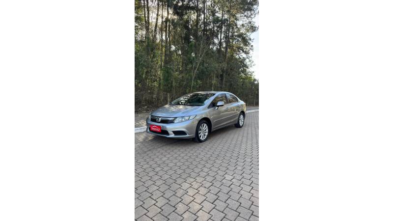 HONDA - CIVIC - 2012/2012 - Prata - R$ 67.900,00