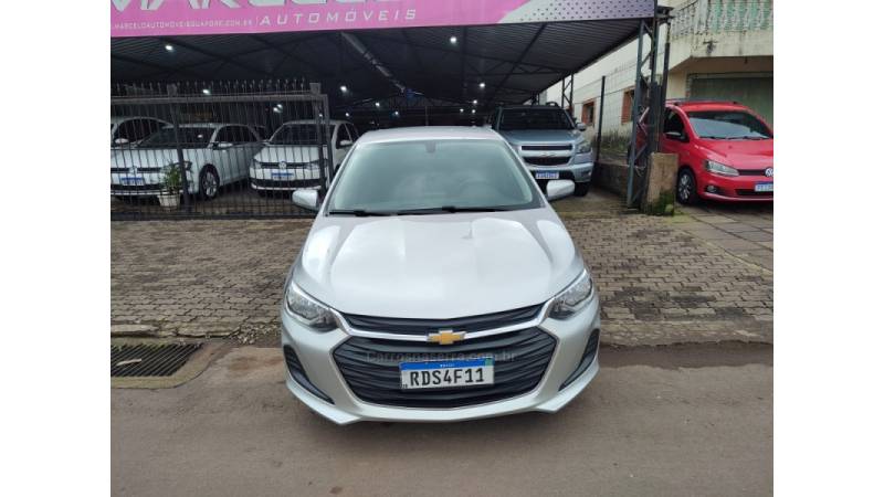 CHEVROLET - ONIX - 2020/2020 - Prata - Sob Consulta