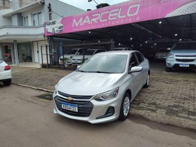 CHEVROLET - ONIX - 2020/2020 - Prata - Sob Consulta