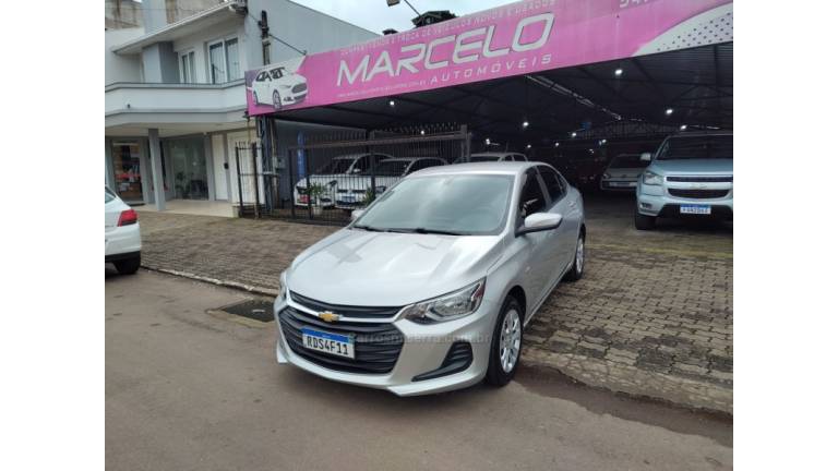 CHEVROLET - ONIX - 2020/2020 - Prata - Sob Consulta