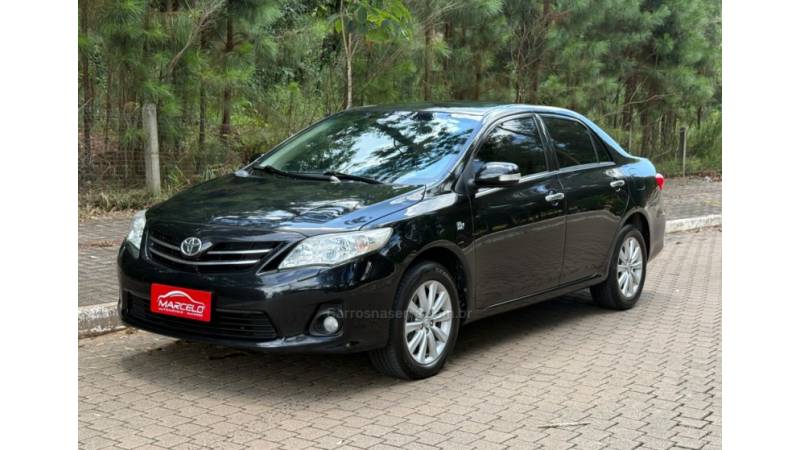 TOYOTA - COROLLA - 2012/2012 - Preta - Sob Consulta