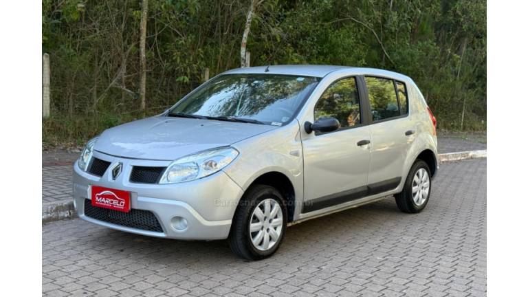RENAULT - SANDERO - 2008/2009 - Prata - R$ 28.900,00